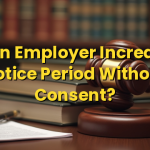 Can Employer Increase Notice Period Without Consent?