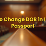 How to Change DOB in Indian Passport