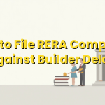 How to File RERA Complaint Against Builder Delay