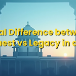 Legal Difference between Bequest vs Legacy in a Will